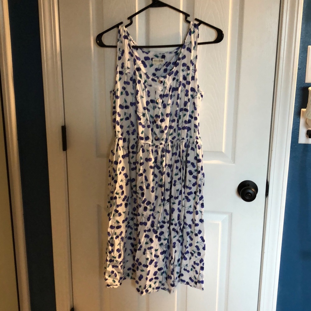 Purple Cherries dress